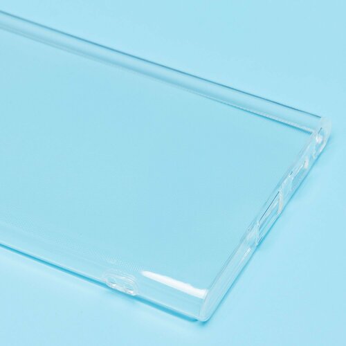 Накладка Samsung S22 Ultra прозрачный силикон Activ - 4