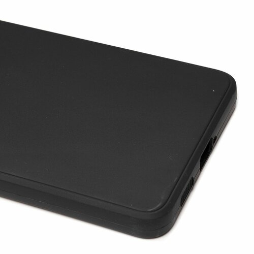 Накладка Samsung A53 черный с защитой камеры Silicone Case Full без лого - 5