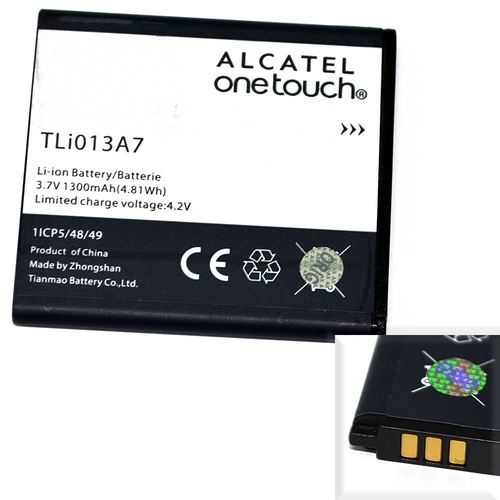 Аккумуляторы для мобильных телефонов Alcatel TLi013A7 без упаковки OT4017