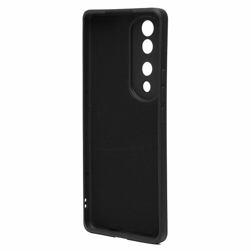 Накладка Huawei Honor 70 Pro черный Silicone Case Full без лого - 3