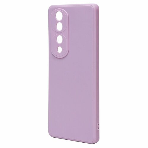 Накладка Huawei Honor 70 Pro сиреневый Silicone Case Full без лого - 2