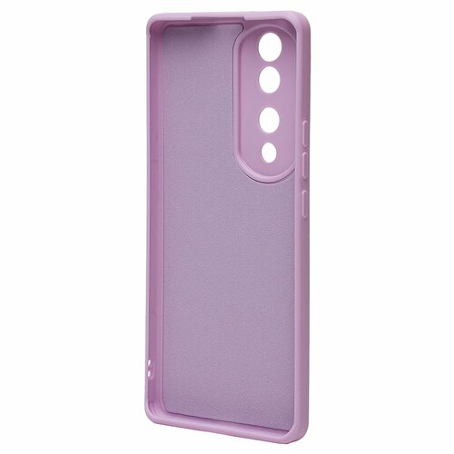 Накладка Huawei Honor 70 Pro сиреневый Silicone Case Full без лого - 3