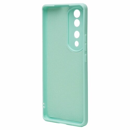 Накладка Huawei Honor 70 Pro мятный Silicone Case Full без лого - 3