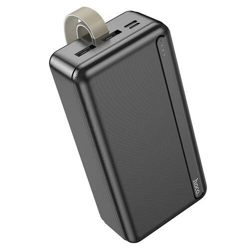 Внешний аккумулятор 30000 mAh HOCO J91B 2USB+Type-C черный LED индикатор