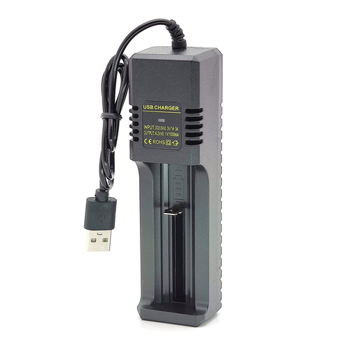 Зарядное устройство для АКБ Орбита OT-APZ09 для 1х 18650 питание от USB