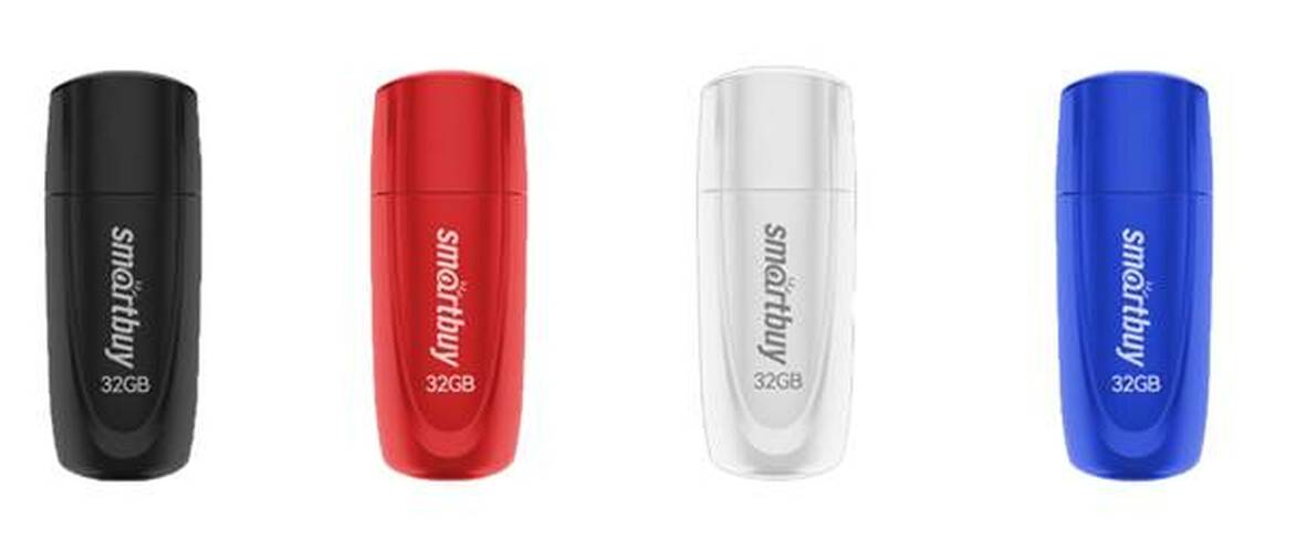 Флешка USB SmartBuy 32GB Scout USB 2.0, белый
