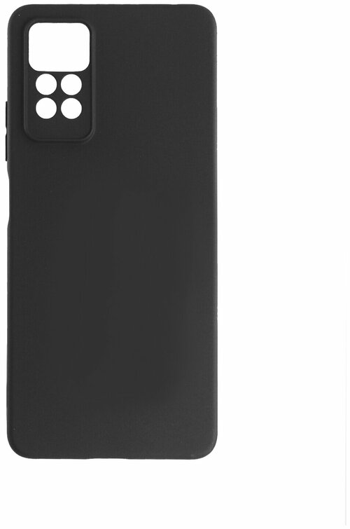 Накладка Xiaomi Redmi Note 11 Pro/Note 11 5G/Note 12 Pro 4G черный матовый 1мм силикон LuxCase Однотонный - 2