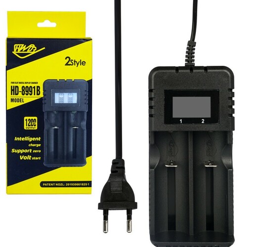 Зарядное устройство для АКБ Live-Power LP8090 для 2х 18650-26650 LED дисплей