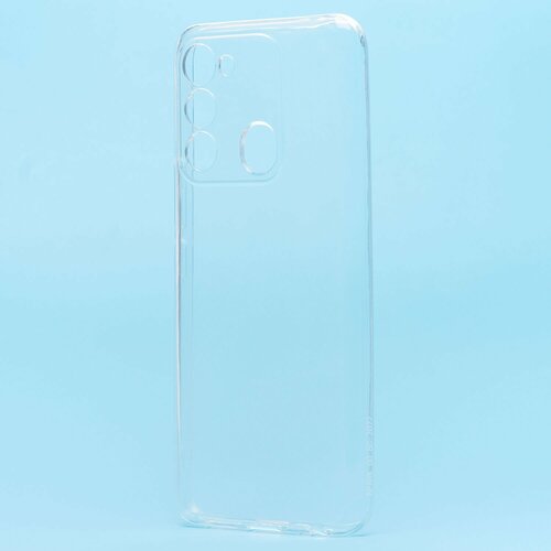 Накладка Tecno Spark 8C/Go прозрачный силикон Activ - 2