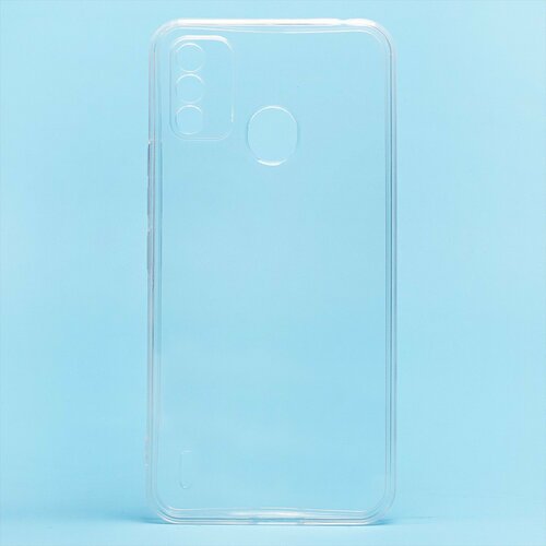 Накладка Itel A48 прозрачный силикон Activ