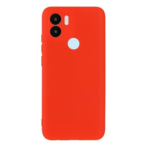 Накладка Xiaomi Poco C50/C51/Redmi A1+/A2+ красный Silicone Case Full без лого