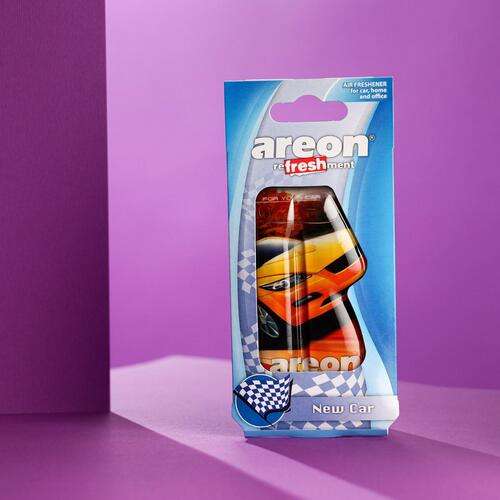 Автомобильный ароматизатор Areon Refreshment гелевый на зеркало Новый авто 1973189