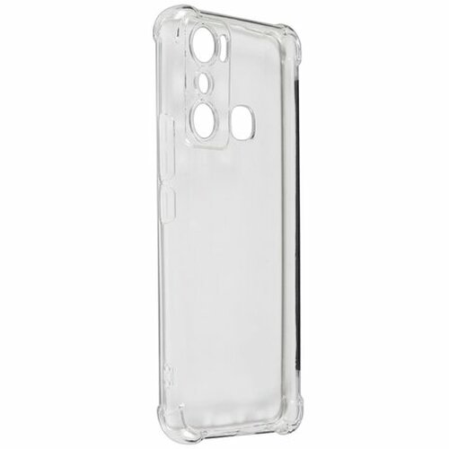 Накладка Infinix Hot 20i прозрачный Антишок силикон iBox Противоударный Crystal - 2