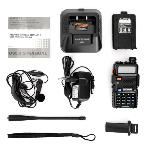 Рация BAOFENG UV-5R 8W УКВ/УВЧ до 10 км - 3