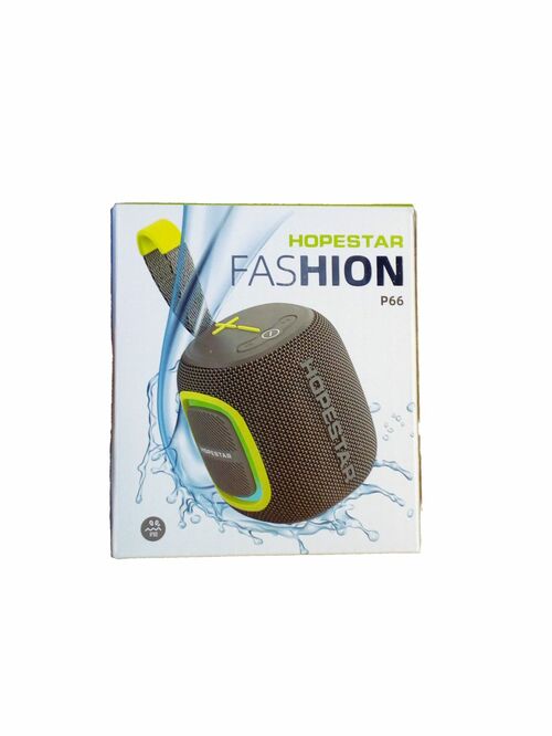 Колонка Бумбокс Hopestar P66 TF/AUX/USB/bluetooth серый LED подсветка