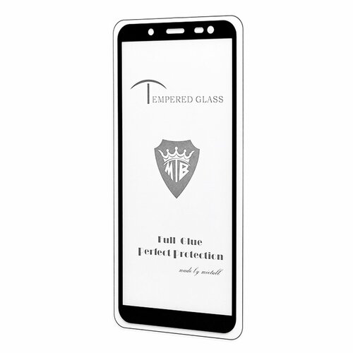 Защитное стекло Samsung J6 2018 черный FullGlue Brera - 2