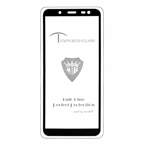 Защитное стекло Samsung J6 2018 черный FullGlue Brera