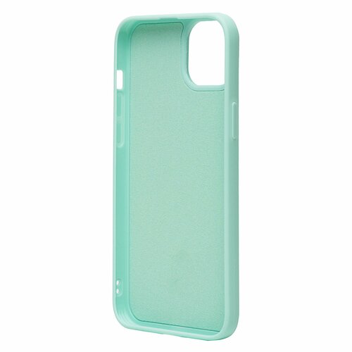Накладка Apple iPhone 14 Plus мятный Silicone Case Full без лого - 3