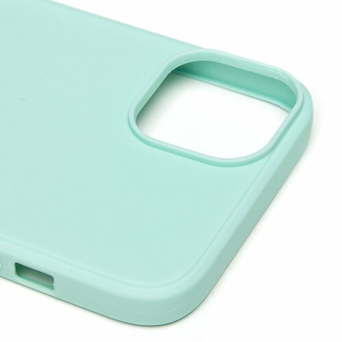 Накладка Apple iPhone 14 Plus мятный Silicone Case Full без лого - 4