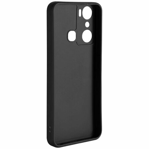 Накладка Infinix Hot 20i черный силикон RedLine Однотонный Ultimate - 3