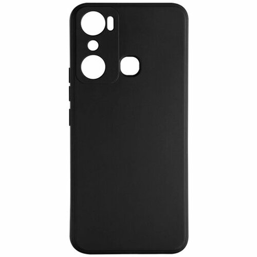 Накладка Infinix Hot 20i черный силикон RedLine Однотонный Ultimate