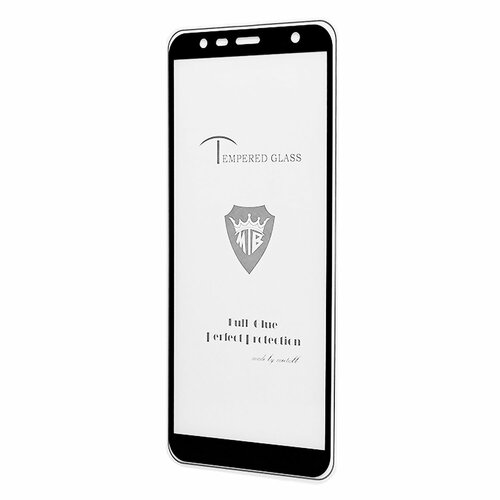 Защитное стекло Samsung J6 Plus 2018 черный FullGlue Brera - 2