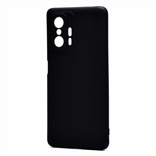 Накладка Xiaomi Mi11T/Mi11T Pro черный Silicone Case Full без лого - 2