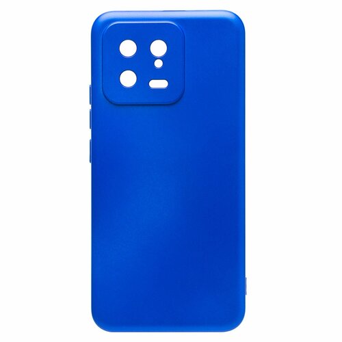 Накладка Xiaomi 13 синий Silicone Case Full без лого