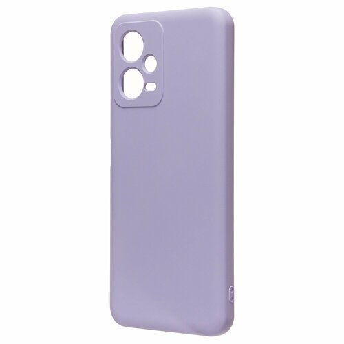 Накладка Xiaomi Poco X5 5G/Redmi Note 12 5G сиреневый Silicone Case Full без лого - 2