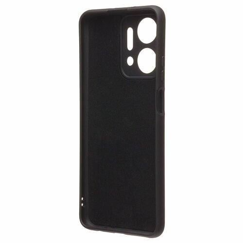 Накладка Huawei Honor X7a черный Silicone Case Full без лого - 3