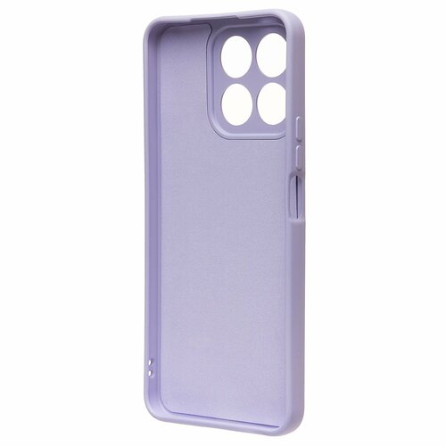 Накладка Huawei Honor X8a сиреневый Silicone Case Full без лого - 3