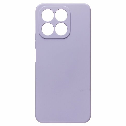 Накладка Huawei Honor X8a сиреневый Silicone Case Full без лого