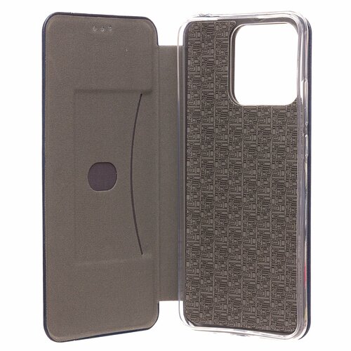 Чехол-книжка Xiaomi Poco C40 темно-синий горизонтальный Nice Case - 3