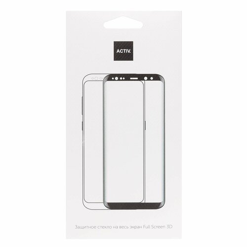 Защитное стекло Xiaomi 12T/12T Pro/13T/13T Pro черный 3D Activ - 2