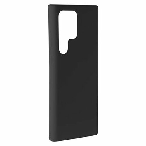 Накладка Samsung S23 Ultra черный Soft Touch с защитой камеры силикон iBox Однотонный Case - 2