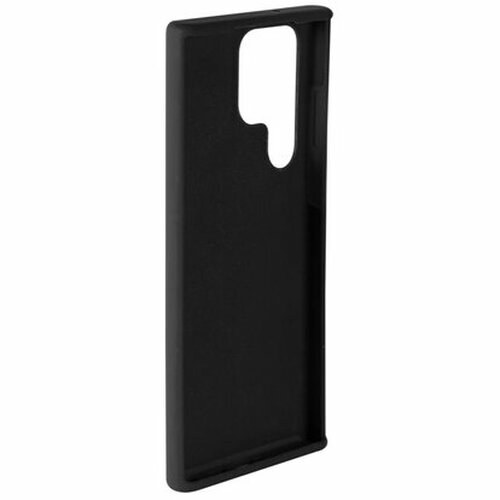 Накладка Samsung S23 Ultra черный Soft Touch с защитой камеры силикон iBox Однотонный Case - 3