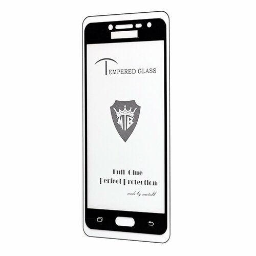 Защитное стекло Samsung G530H/J2 Prime черный FullGlue Brera - 2