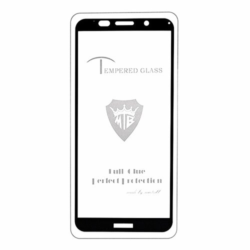 Защитное стекло Huawei Honor 7A/7S/9S/Y5P/Y5 2018/Y5 Prime/Y5 Lite черный FullGlue Brera - 2