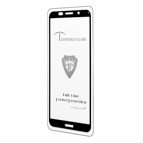 Защитное стекло Huawei Honor 7A/7S/9S/Y5P/Y5 2018/Y5 Prime/Y5 Lite черный FullGlue Brera - 3
