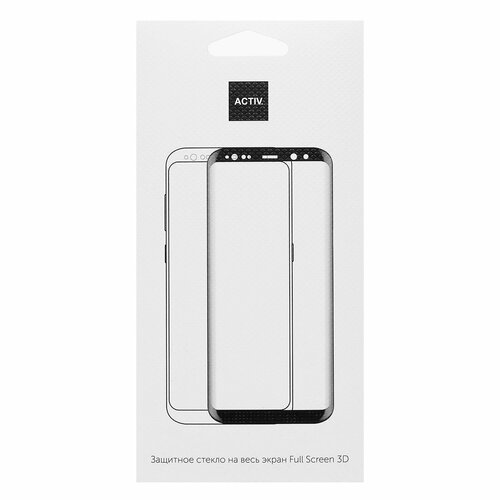 Защитное стекло Huawei Honor 20S/Nova 4E/P30 Lite черный 3D Activ - 3