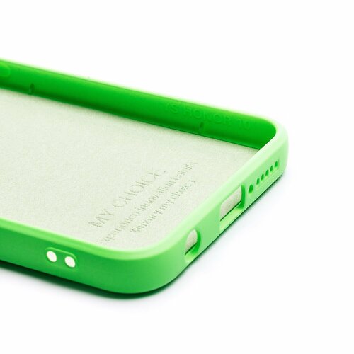 Накладка Huawei Honor 10 зеленый Silicone Case Full без лого - 6