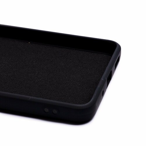 Накладка Samsung M53 черный Silicone Case Full без лого - 6