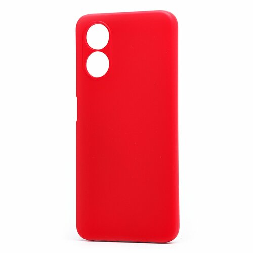 Накладка Oppo A17K красный Silicone Case Full без лого - 2