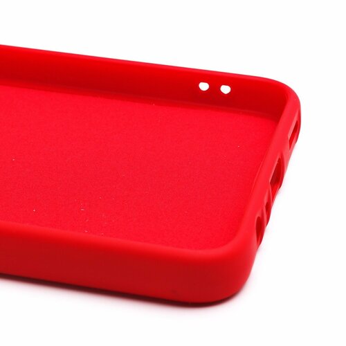 Накладка Oppo A17K красный Silicone Case Full без лого - 7