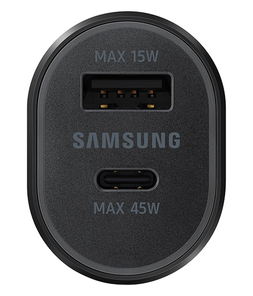 Автомобильные зарядные устройства Sam 1USB+USB Type-C черный 45W - 2