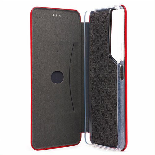 Чехол-книжка Tecno Pova Neo 2 красный горизонтальный Nice Case - 5