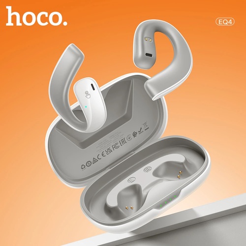 Наушники HOCO EQ4 вакуумные, Bluetooth, TWS, белый - 2