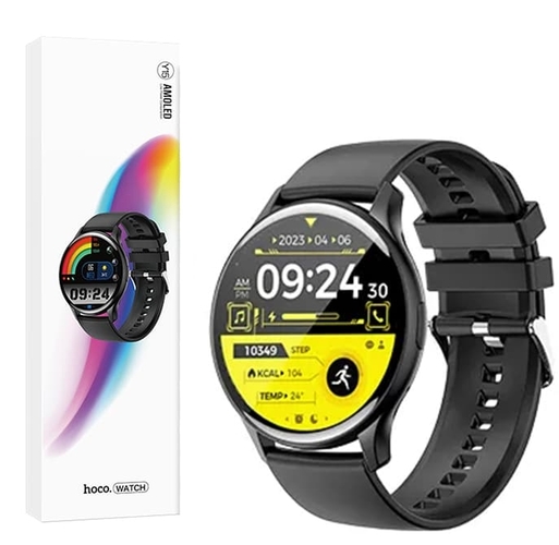 Smart часы Hoco Y15 черный IP68 AMOLED