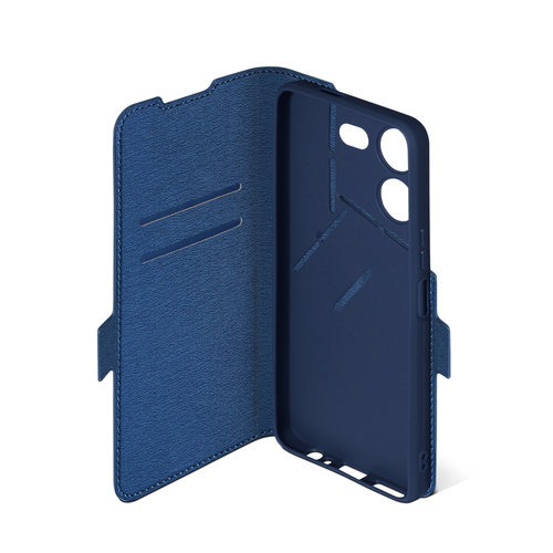 Чехол-книжка Tecno Pova 5 Pro синий горизонтальный DF - 3