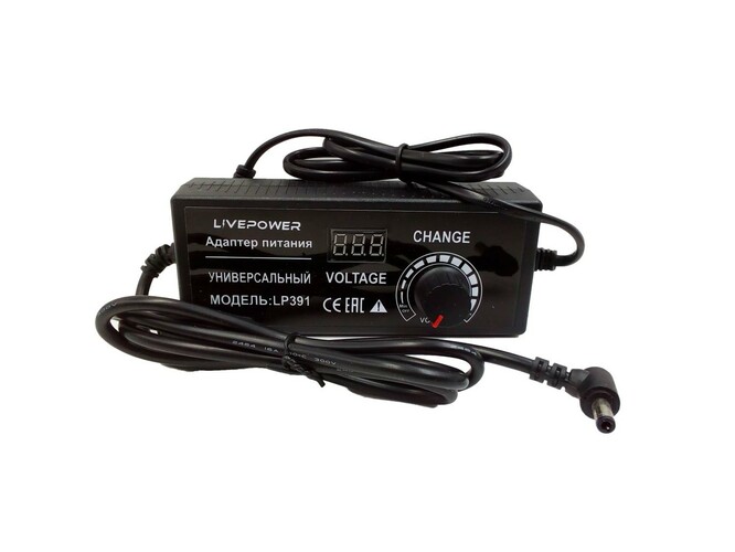 Блок питания Live-Power LP391 12-24V 5A 5,5*2,5 мм LCD+ регулировка